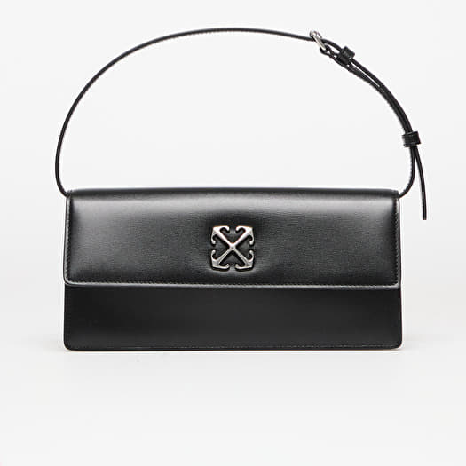 Laukku Off-White Jitney 1.0 Shoulder Black/ Silver
