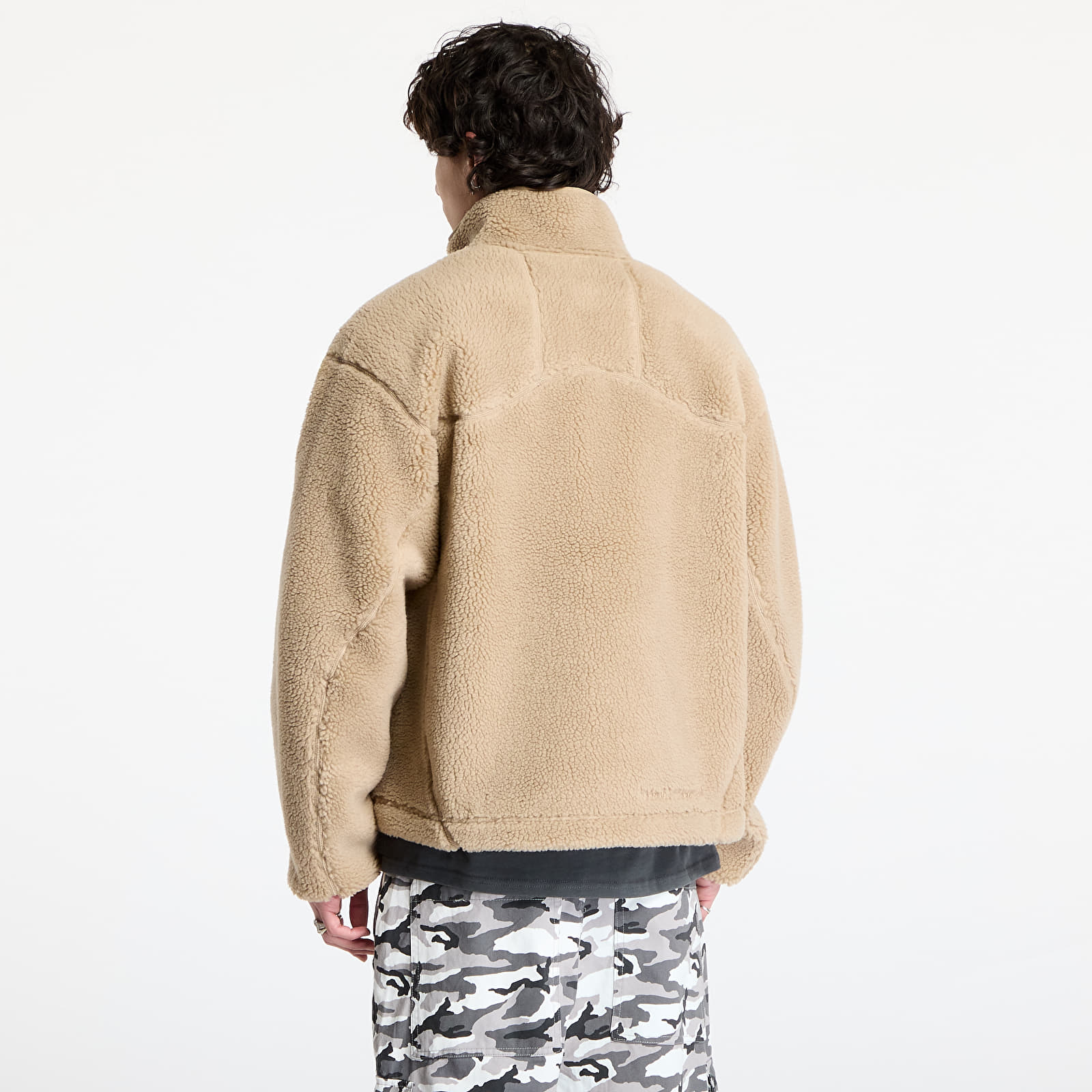 Meeste kapuutsiga dressid Nike ACG "Canwell Glacier" Men's Therma-FIT ADV Windproof Fleece Khaki/ Summit White