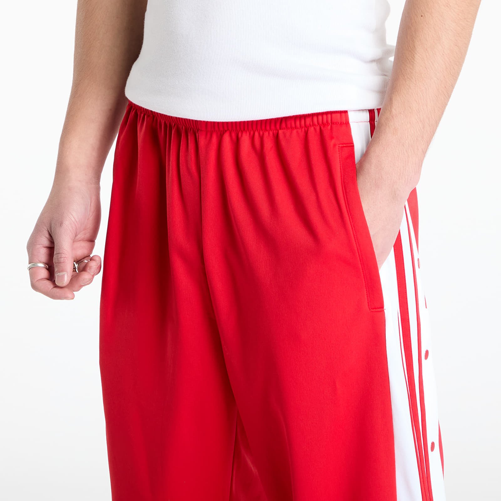 Pánské tepláky adidas Adibreak Classic Trackpant Better Scarlet