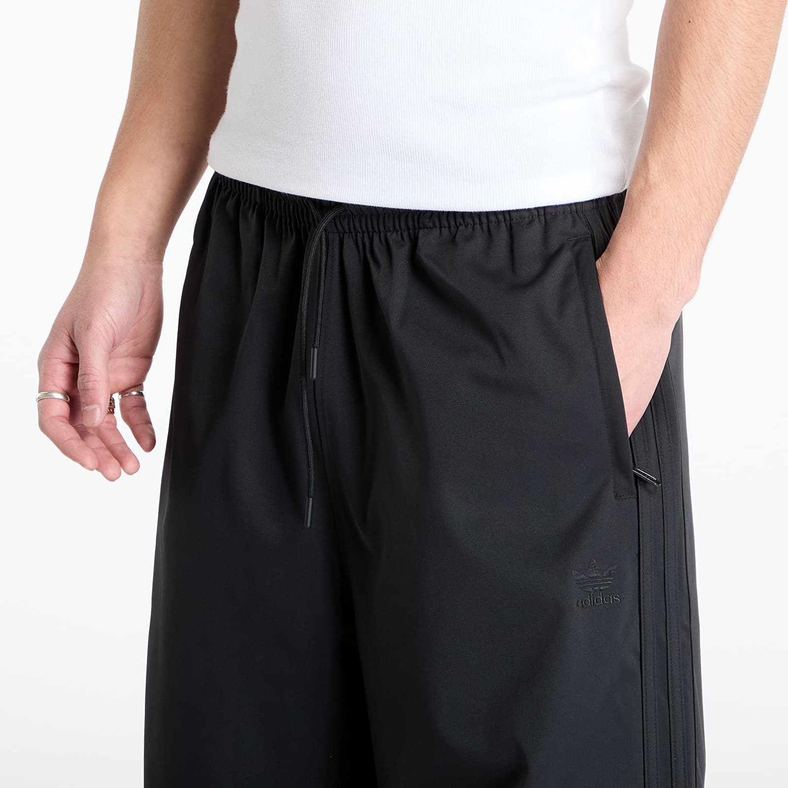 Pánské kalhoty adidas Parachute Pant Black