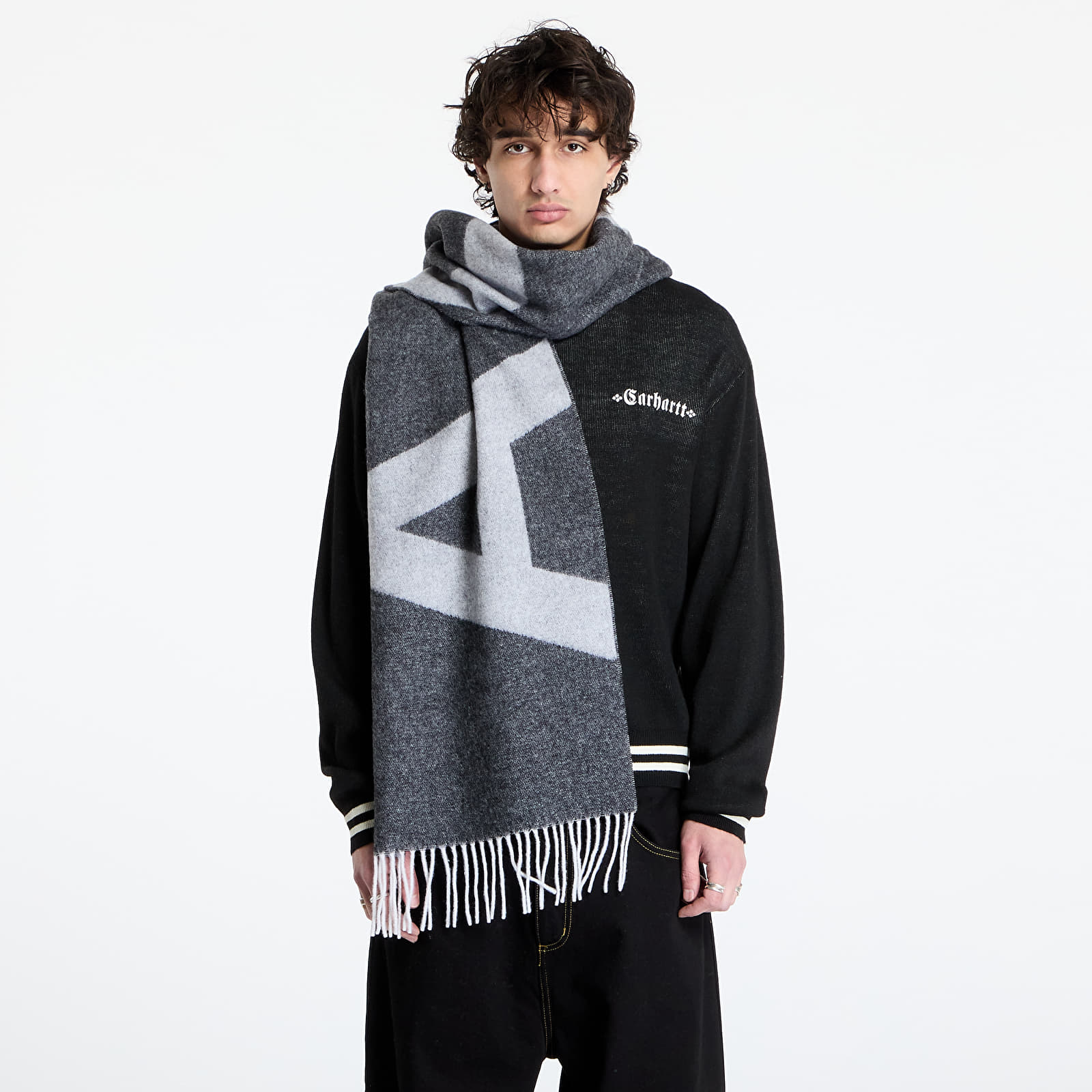 Sálak A.P.C. Malo Scarf Black