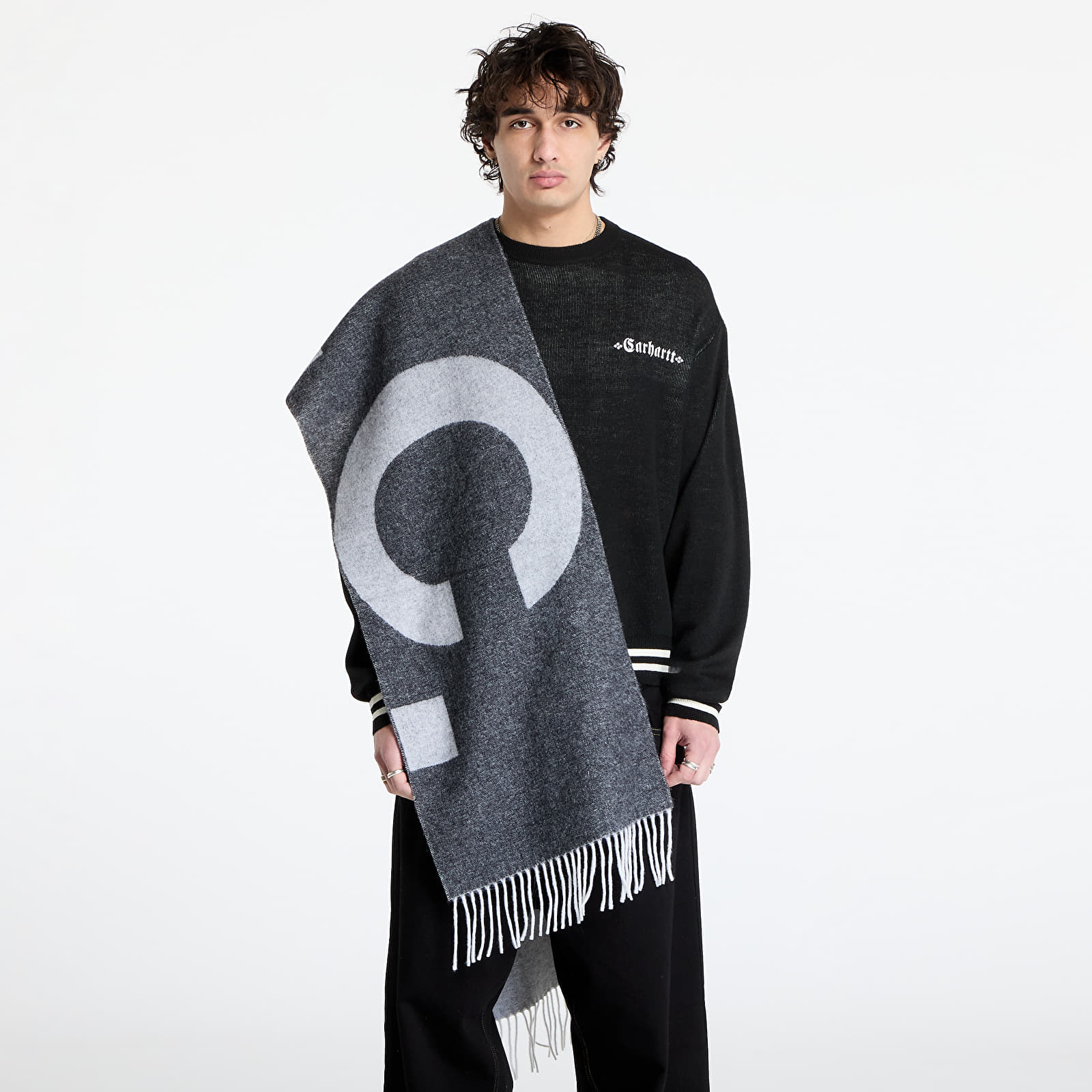 Sálak A.P.C. Malo Scarf Black