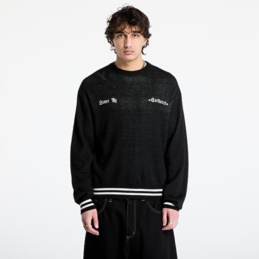 Pullover Carhartt WIP Greatest Hits Sweater UNISEX Black/ Wax
