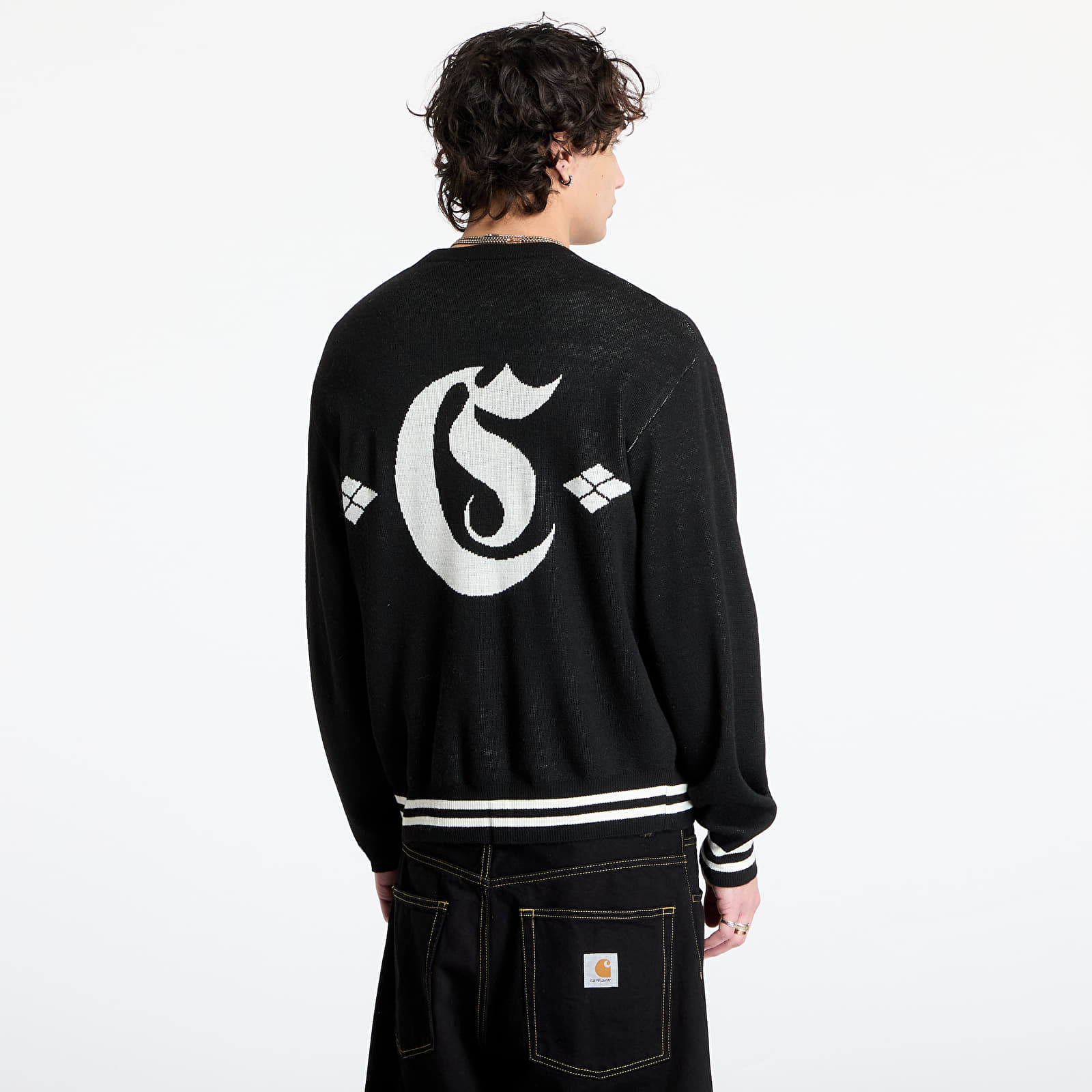 Pullover Carhartt WIP Greatest Hits Sweater UNISEX Black/ Wax