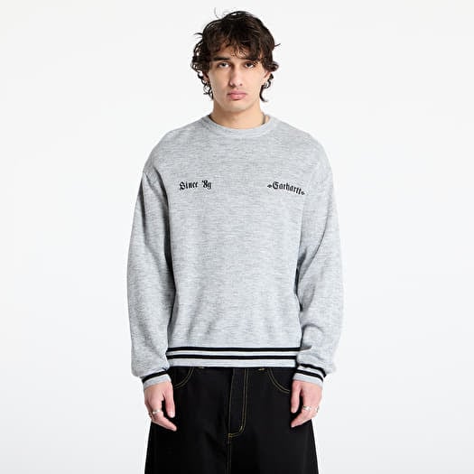 Sveter Carhartt WIP Greatest Hits Sweater UNISEX Ash Heather/ Black