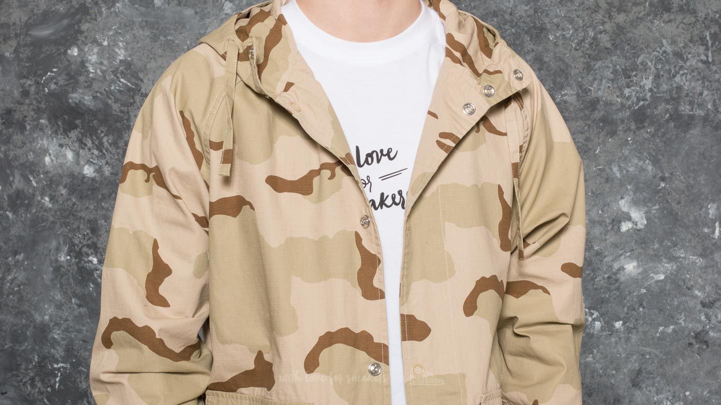 Jakker Stüssy Light Ripstop Hooded Jacket Camo