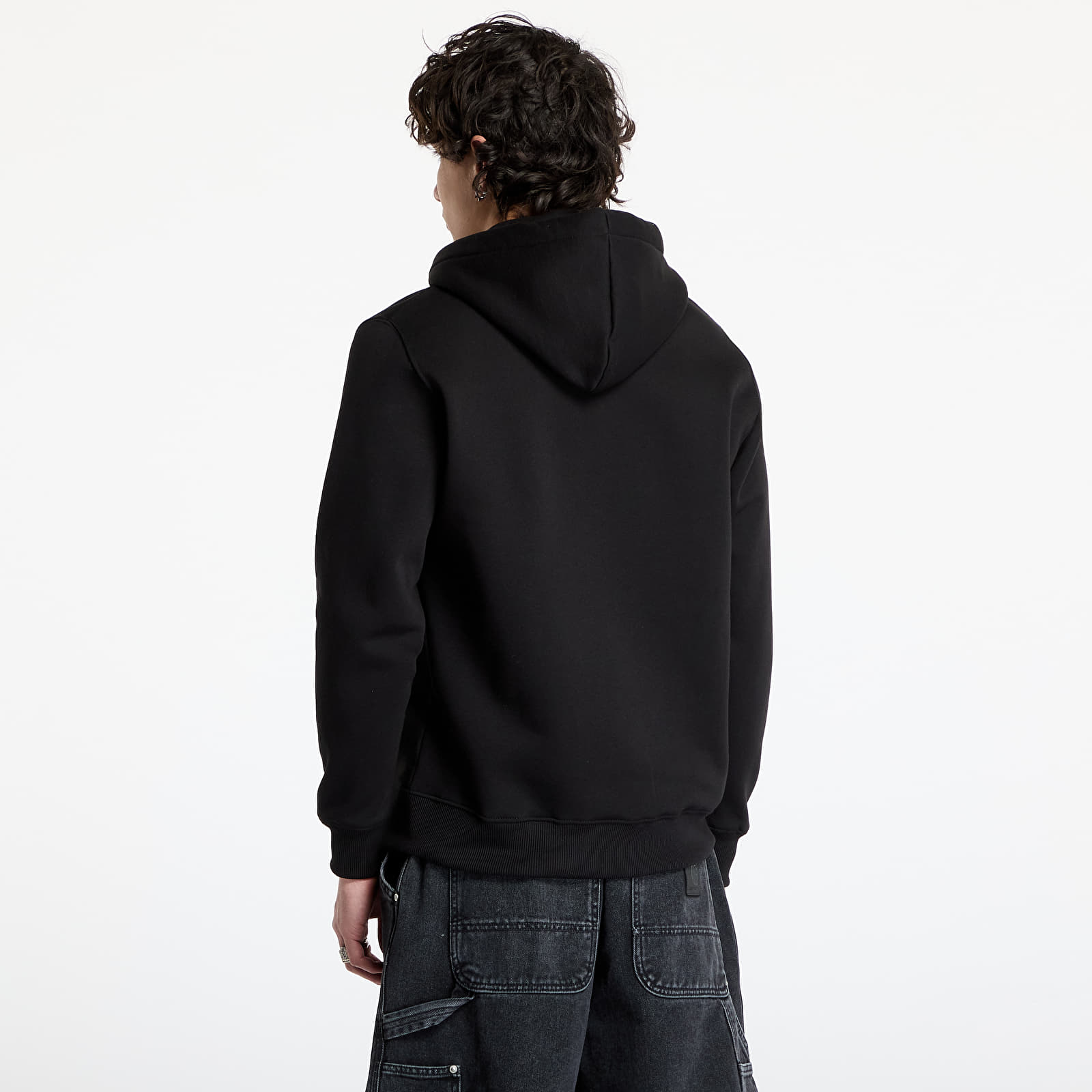 Men's hoodies Alpha Industries Basic Zip Hoody SL Black