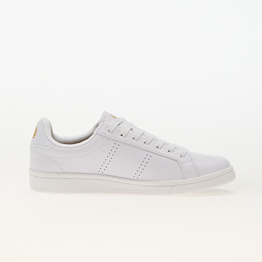 Men's shoes FRED PERRY B721 Leather White/ Gold (B6312 T31) | Footshop