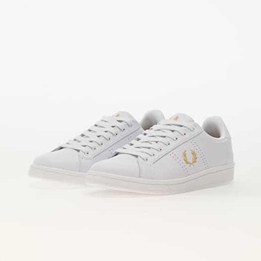 Fred perry b721 leather trainers discount