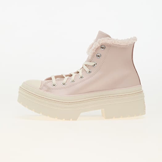 Converse Chuck Taylor All Star Lugged Heel Sherpa Blush Hush/ Egret/ Egret
