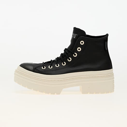 Converse Chuck Taylor All Star Lugged Heel Platform Waterproof Black/ Black/ Egret