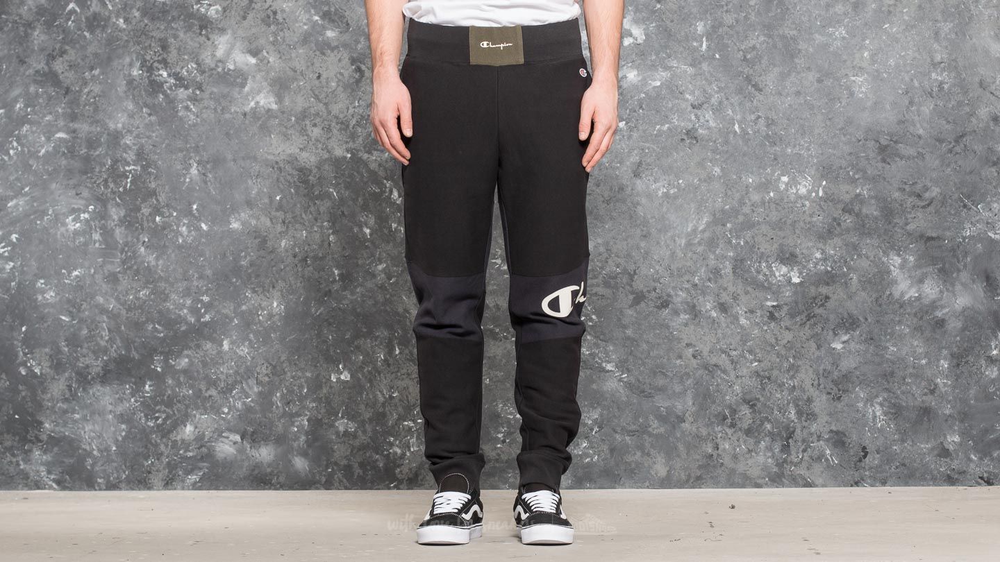 Pantalons Champion Rib Cuff Pants Black/ Navy