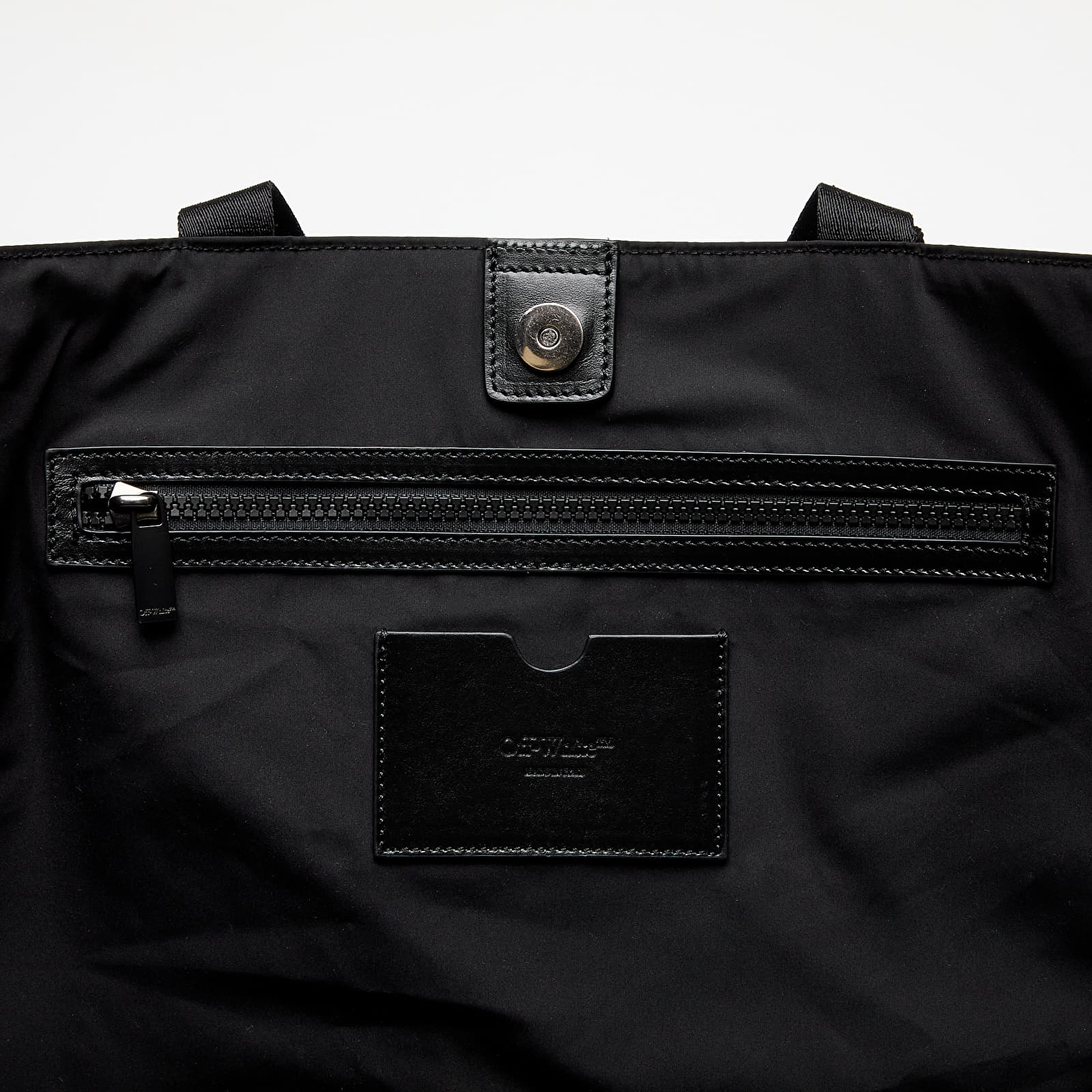 Umhängetaschen Off-White Heritage Day Off Tote L Black/ White