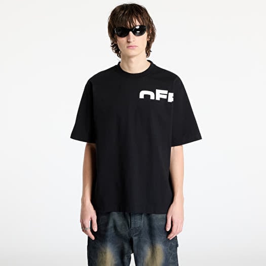 T-shirt Off-White Off Shared Skate S/S Tee Black/ White