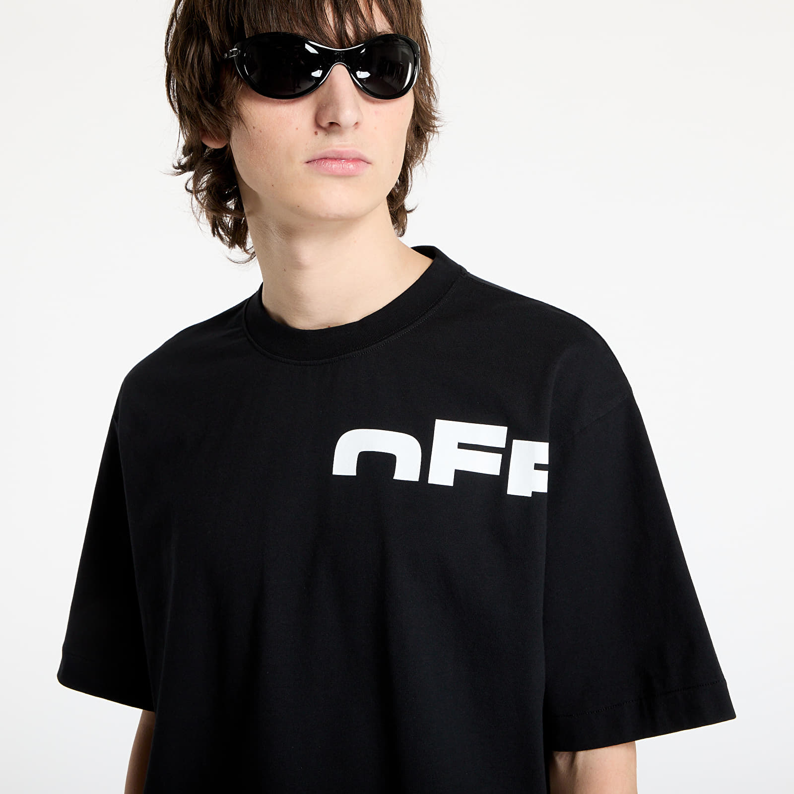 Pólók Off-White Off Shared Skate S/S Tee Black/ White