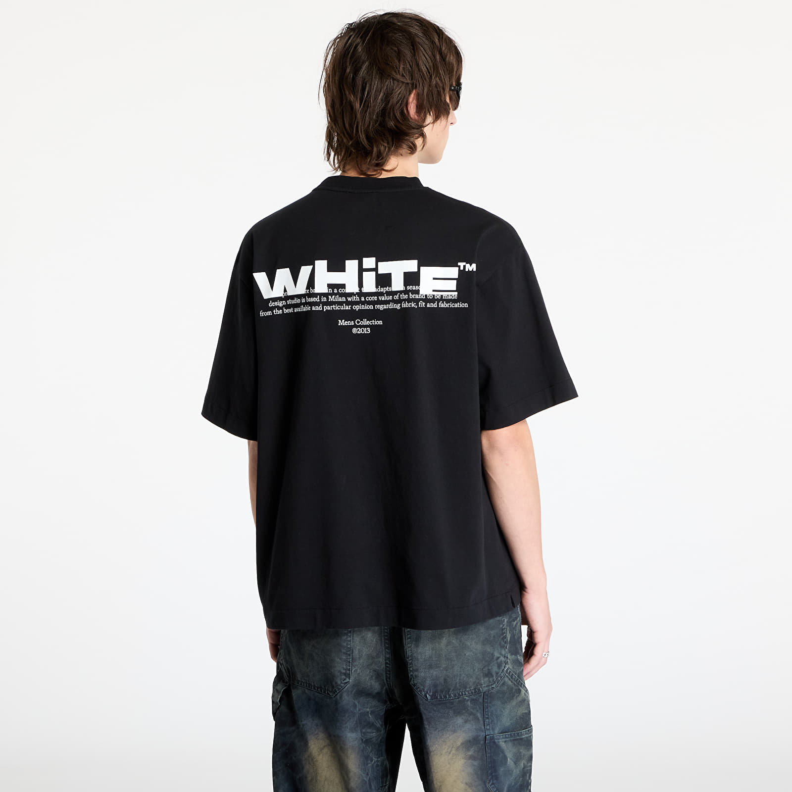 Pólók Off-White Off Shared Skate S/S Tee Black/ White