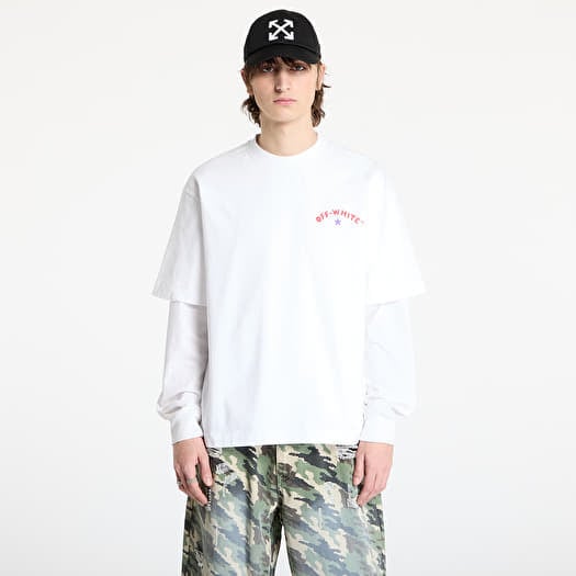 T-shirts Off-White Star Arrow Skate S/S Tee White/ Black