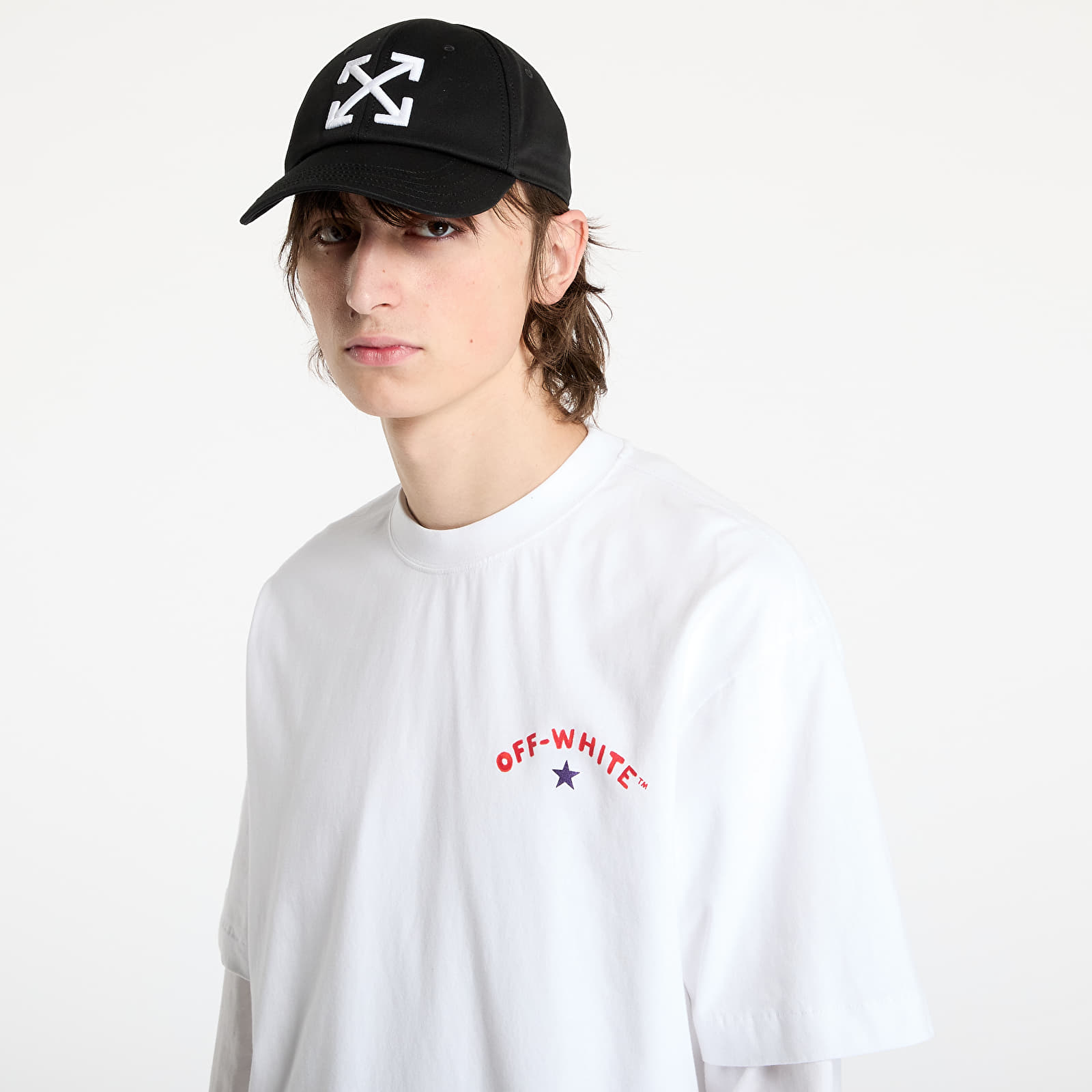 Koszulki Off-White Star Arrow Skate S/S Tee White/ Black