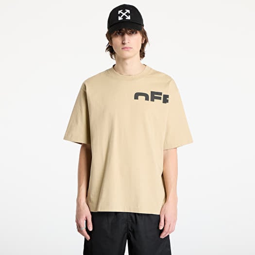T-shirt Off-White Off Shared Skate S/S Tee Creme Brulée