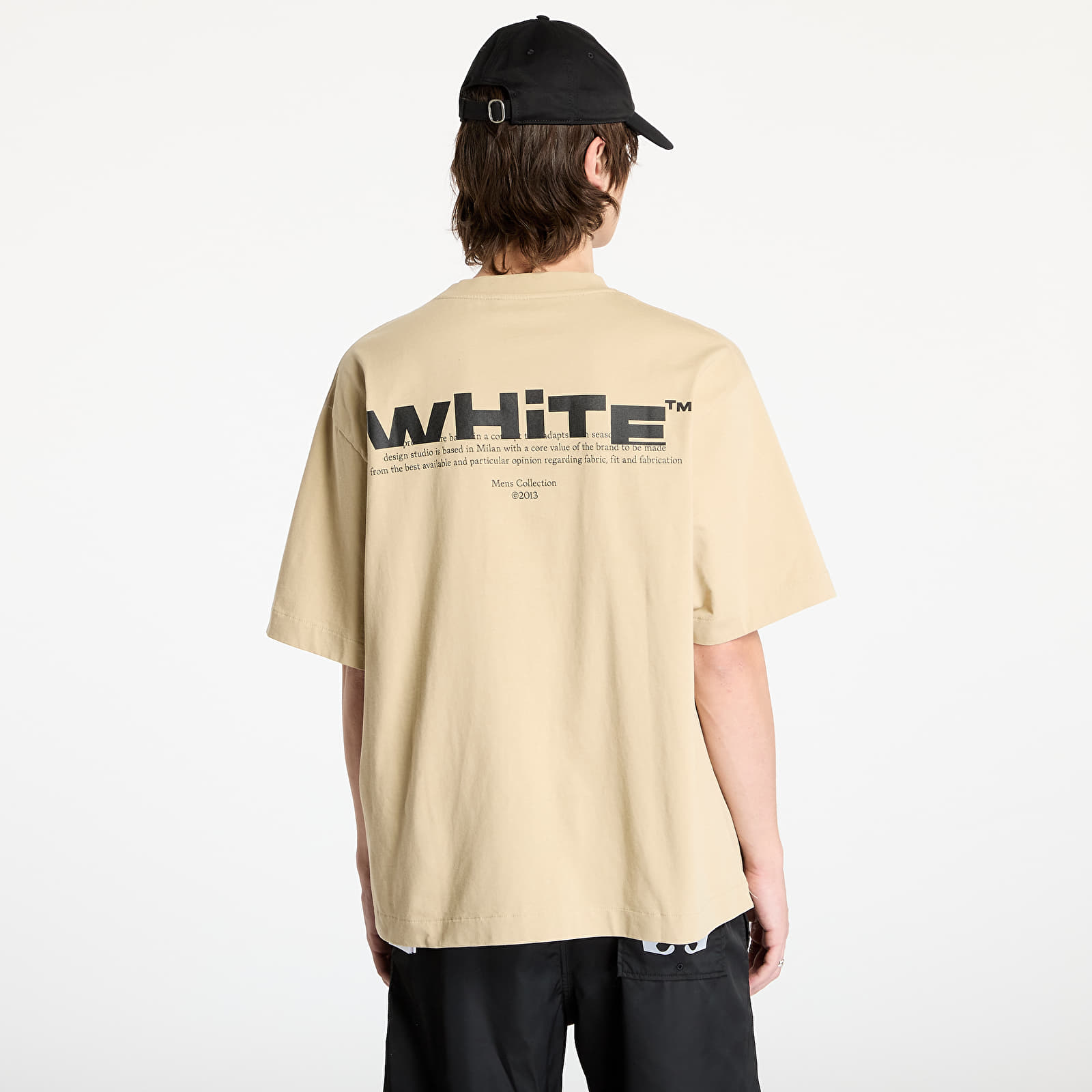 Pólók Off-White Off Shared Skate S/S Tee Creme Brulée