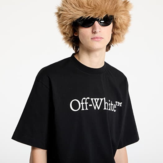 T-shirts Off-White Big Bookish Skate S/S Tee Black White