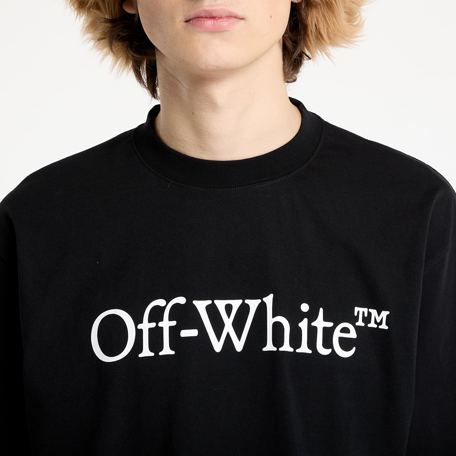 Koszulki Off-White Big Bookish Skate S/S Tee Black White