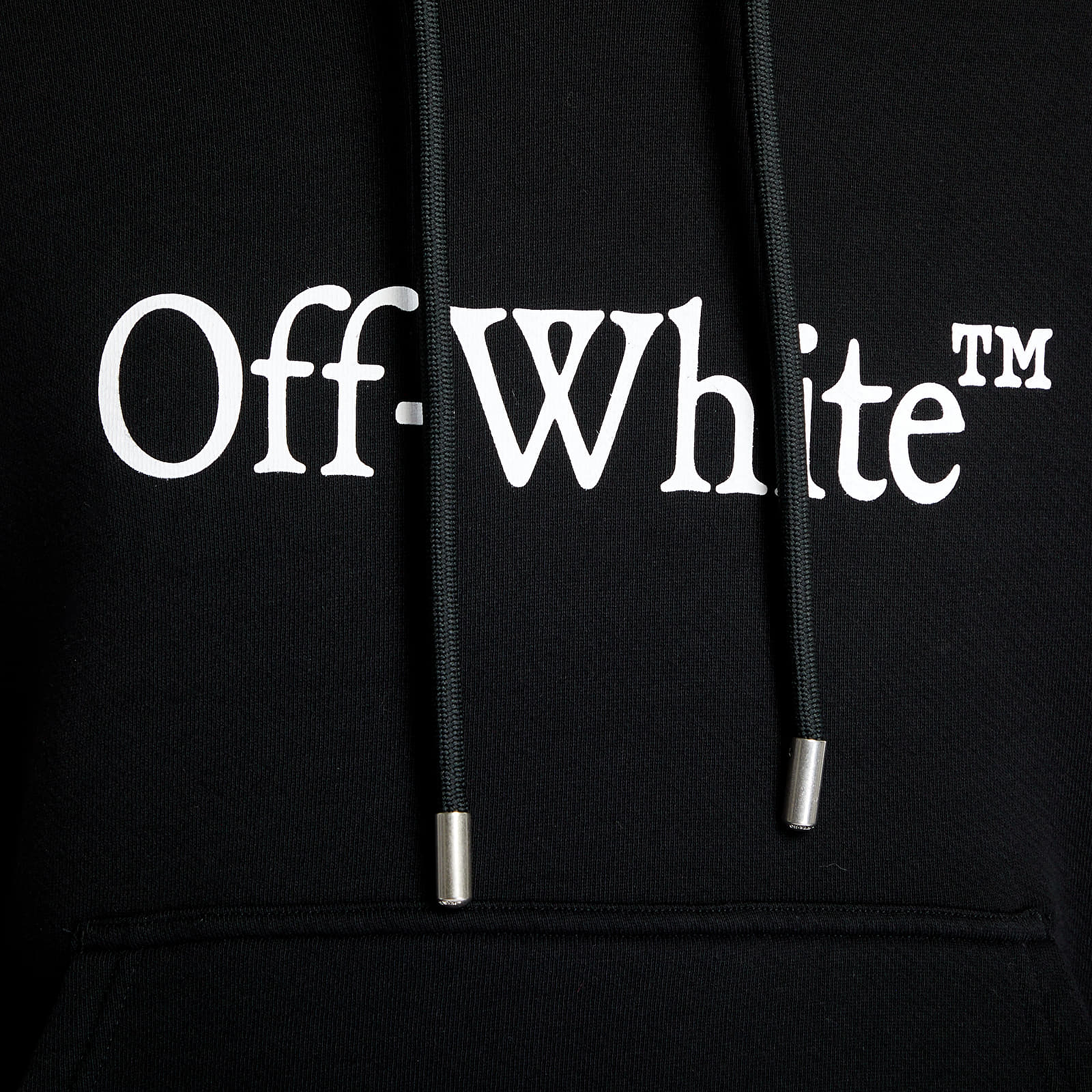 Sweatjacken und Sweatshirts Off-White Big Bookish Skate Hoodie Black/ White