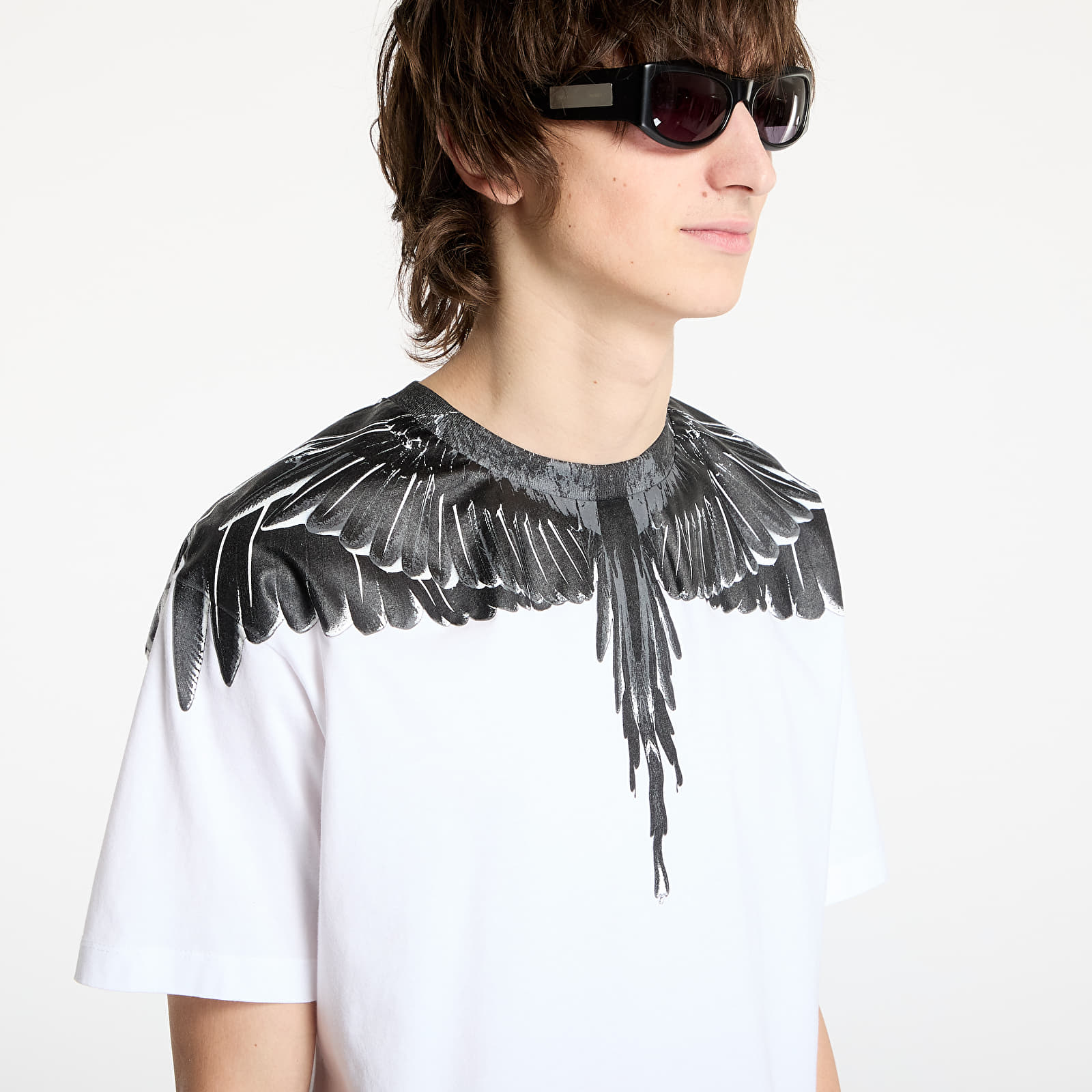 T-Shirts Marcelo Burlon Icon Wings Basic T-Shirt White/ Black