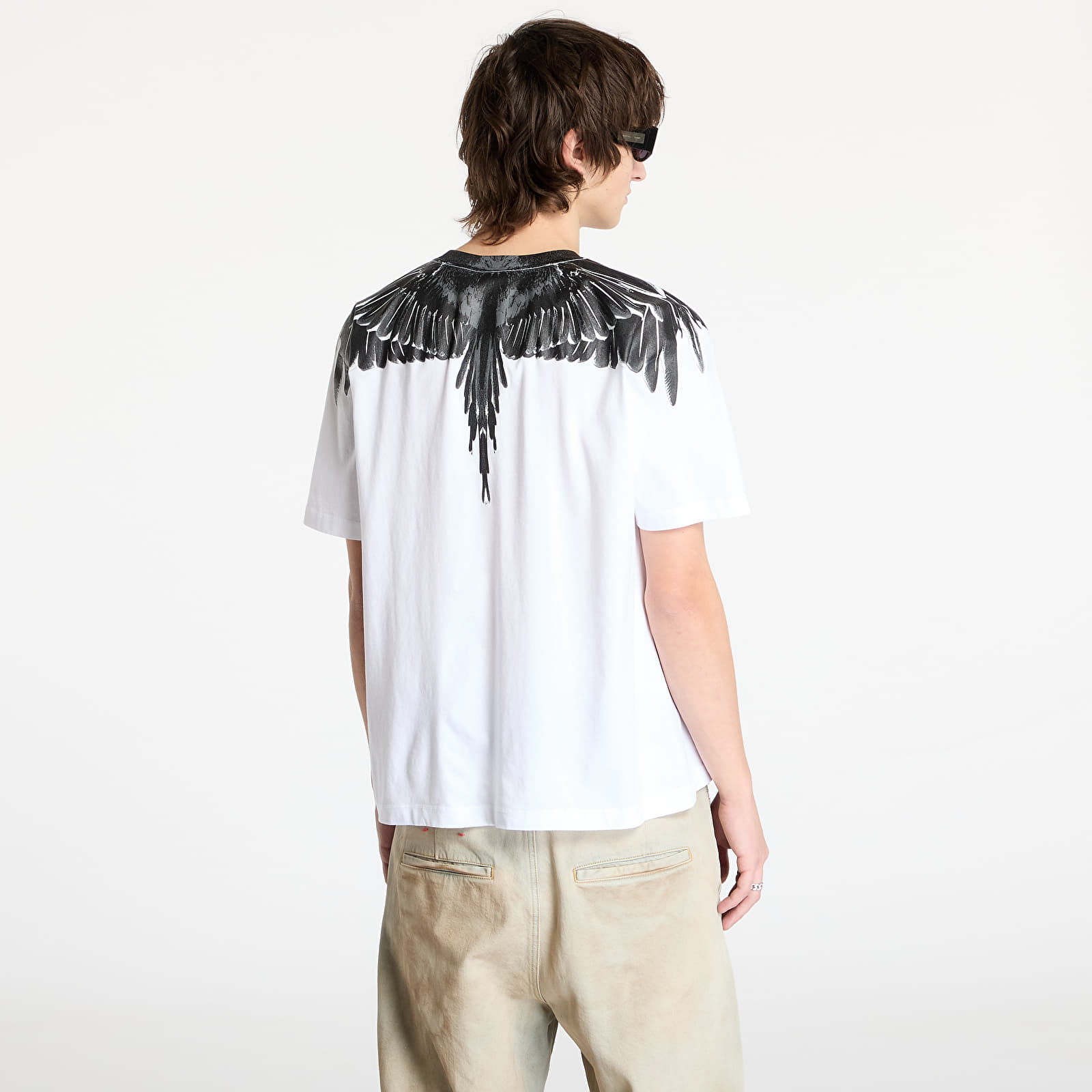 T-Shirts Marcelo Burlon Icon Wings Basic T-Shirt White/ Black