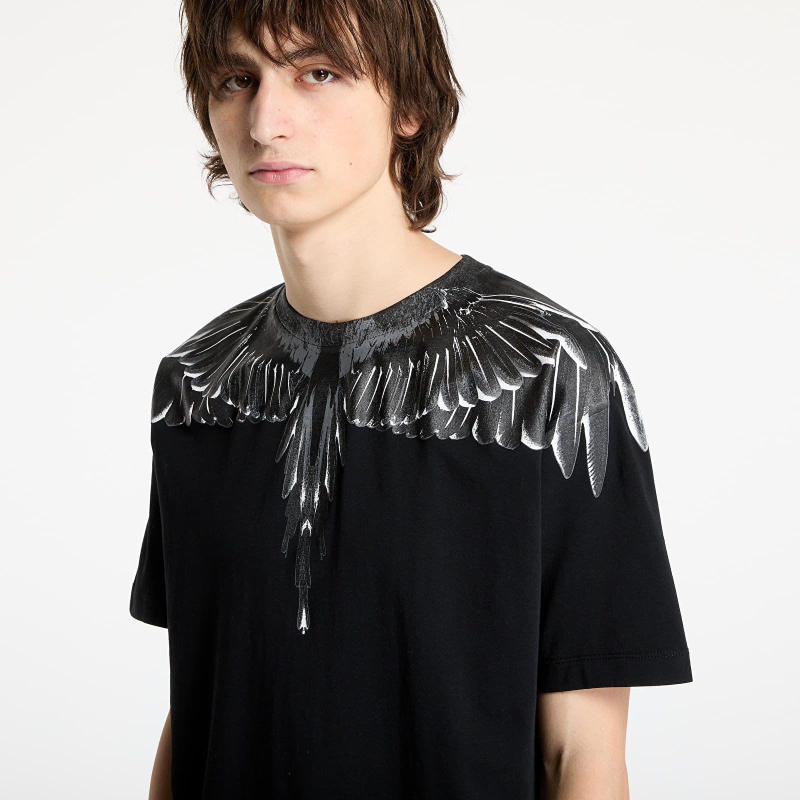 T-Shirts Marcelo Burlon Icon Wings Basic T-Shirt Black/ Black