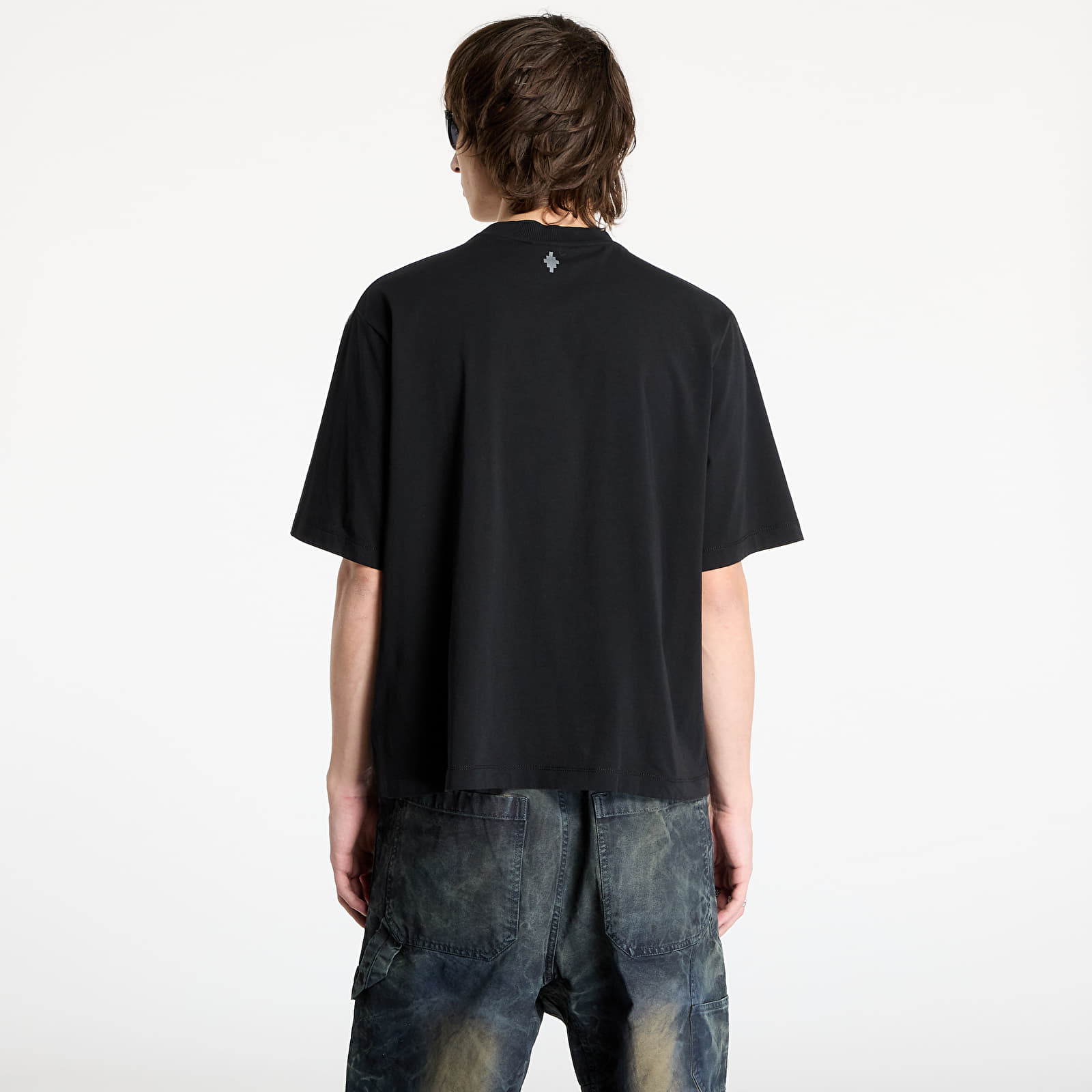 T-paidat Marcelo Burlon Hard Vibes Boxy T-Shirt Black Anthracite