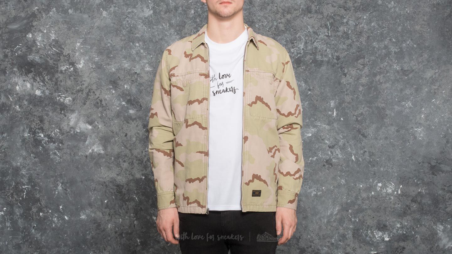 Shirts HUF Apparel Woven Reine BDU LS Shirt Desert Camo