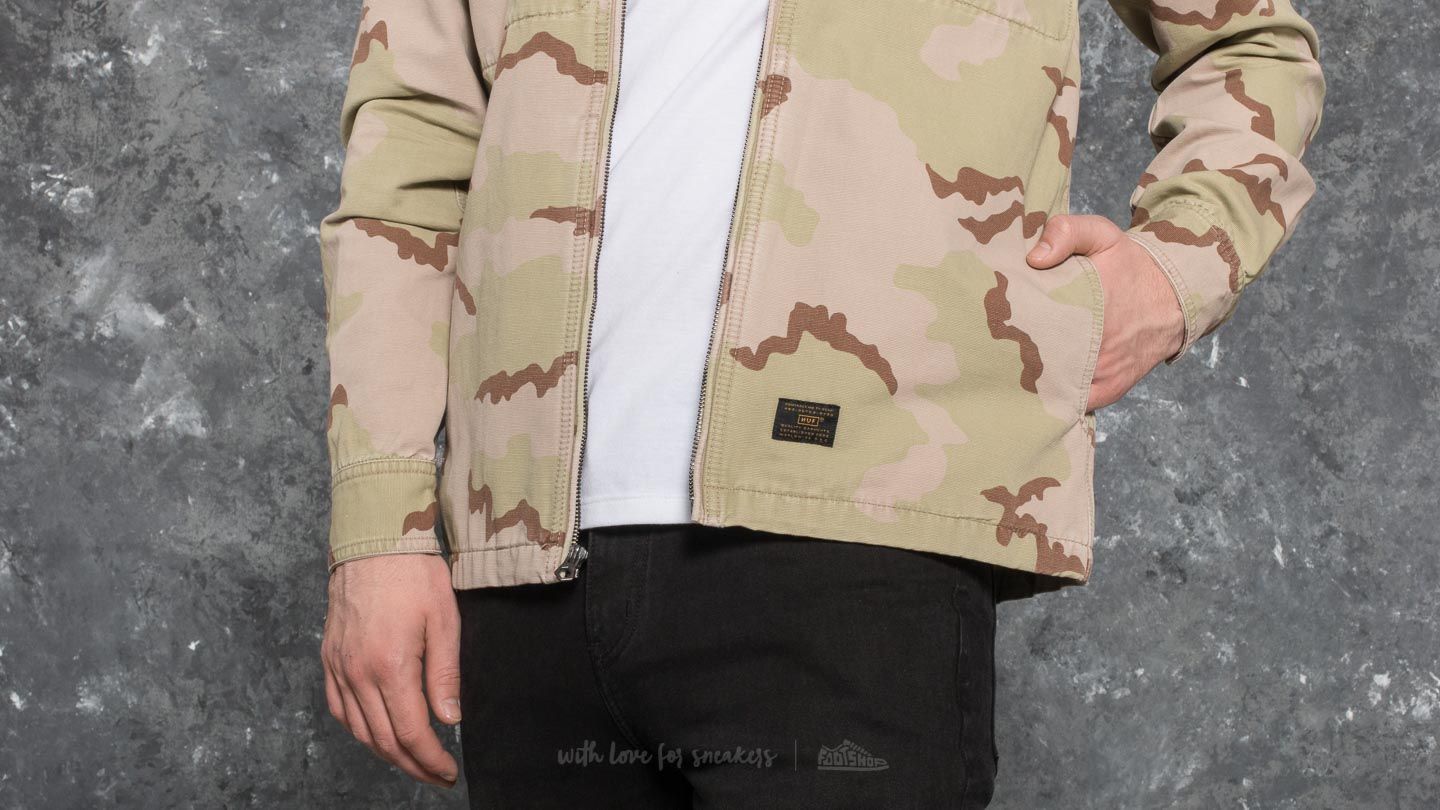 Shirts HUF Apparel Woven Reine BDU LS Shirt Desert Camo