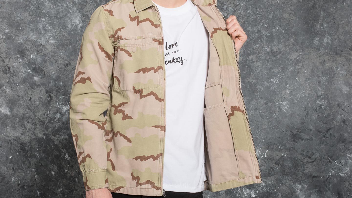 Shirts HUF Apparel Woven Reine BDU LS Shirt Desert Camo