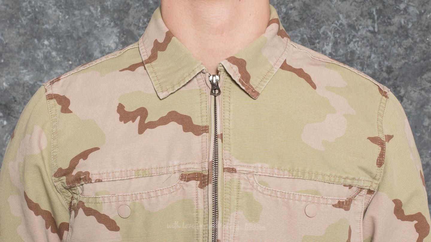 Shirts HUF Apparel Woven Reine BDU LS Shirt Desert Camo