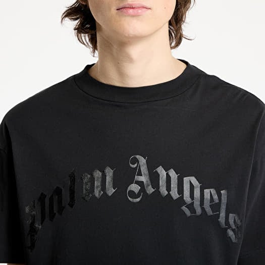 Tシャツ・カットソー Palm Angels \"CURVED LOGO REGULAR\" SHORT SLEEVES T-SHIRT 25369615_56988358_600.jpg