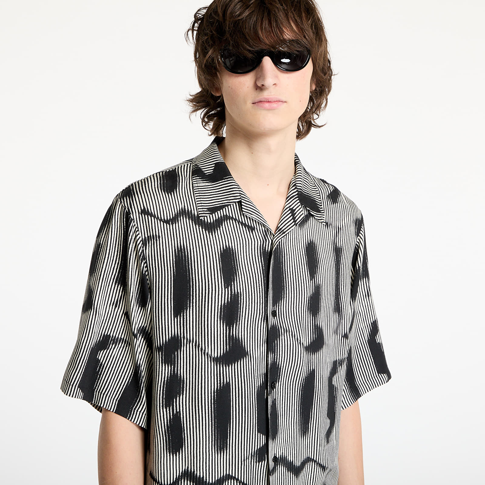 Paidat MISBHV M Sprayed Viscose Shirt UNISEX Black/ White