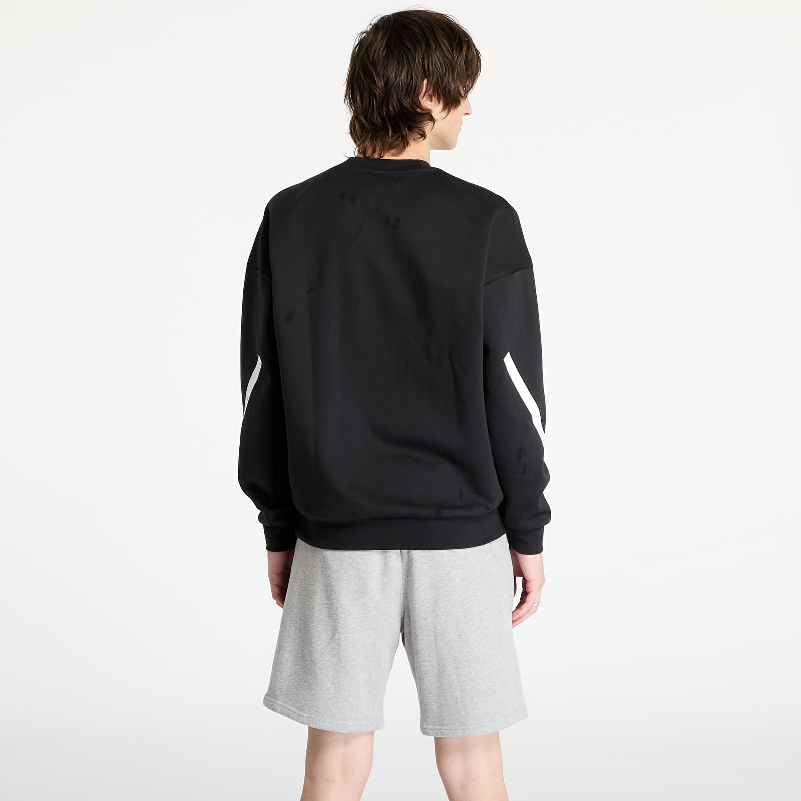 Men's hoodies adidas Z.N.E. Sweatshirt Black/ White