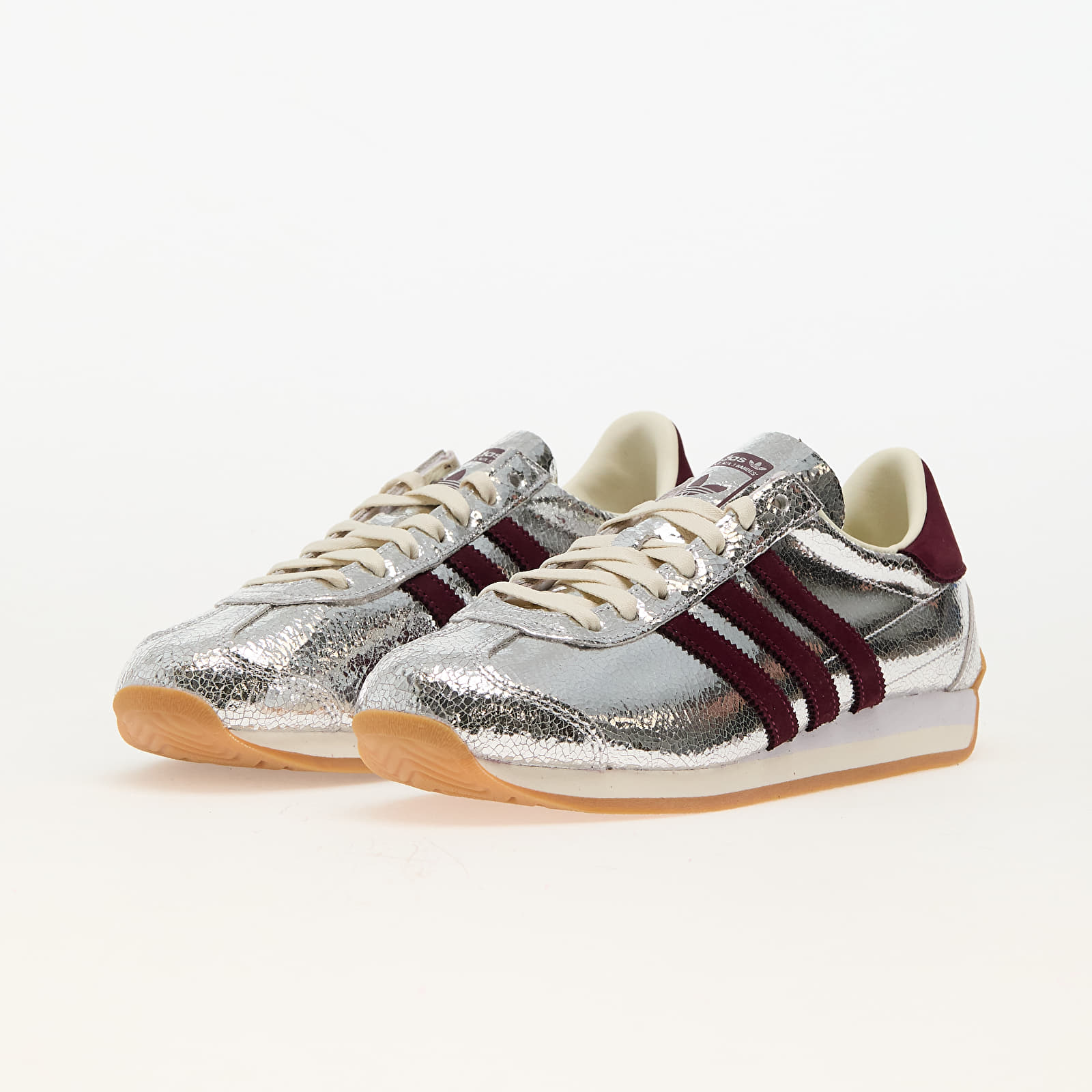 Buty damskie adidas Country Og W Silver Met./ Maroon/ Off White