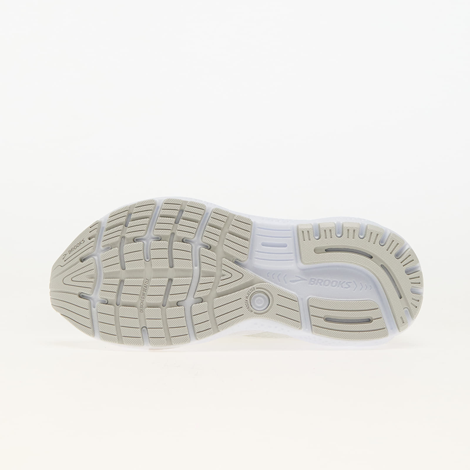 Women's shoes Brooks Ghost 16 W White/ White/ Grey