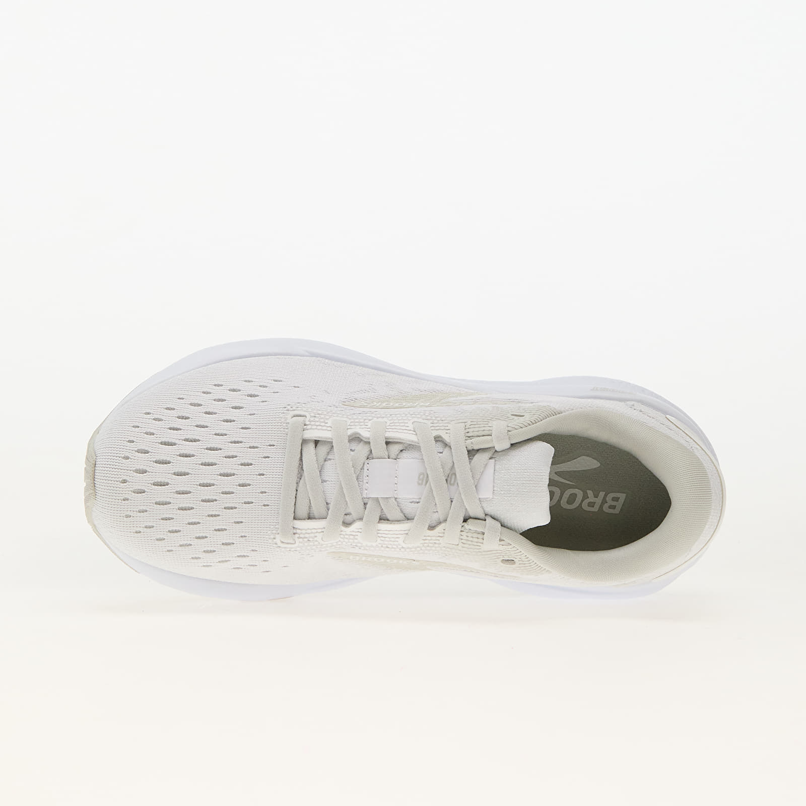 Women's shoes Brooks Ghost 16 W White/ White/ Grey