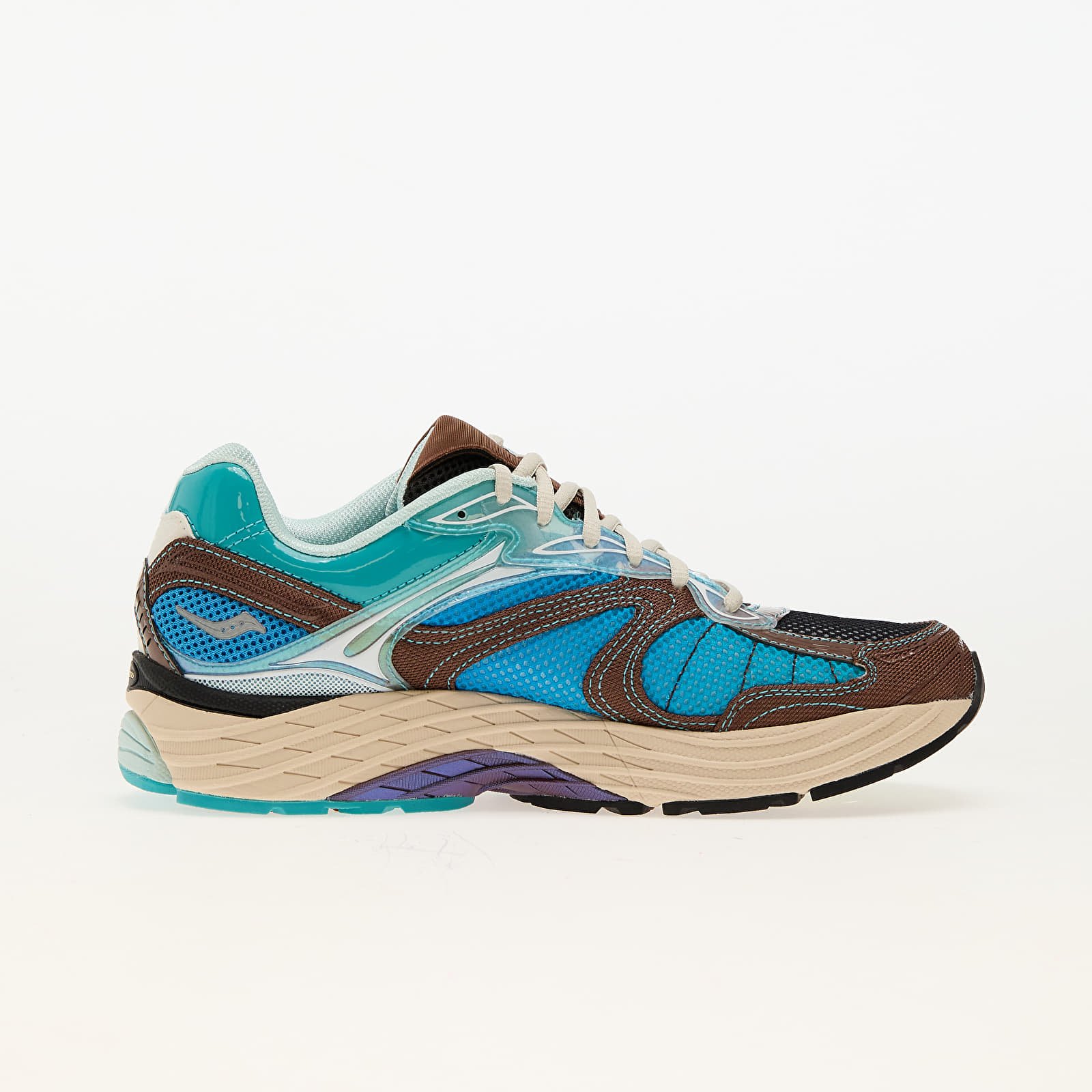 Men's shoes Saucony x Footpatrol Progrid Omni 9 Blue/ Brown