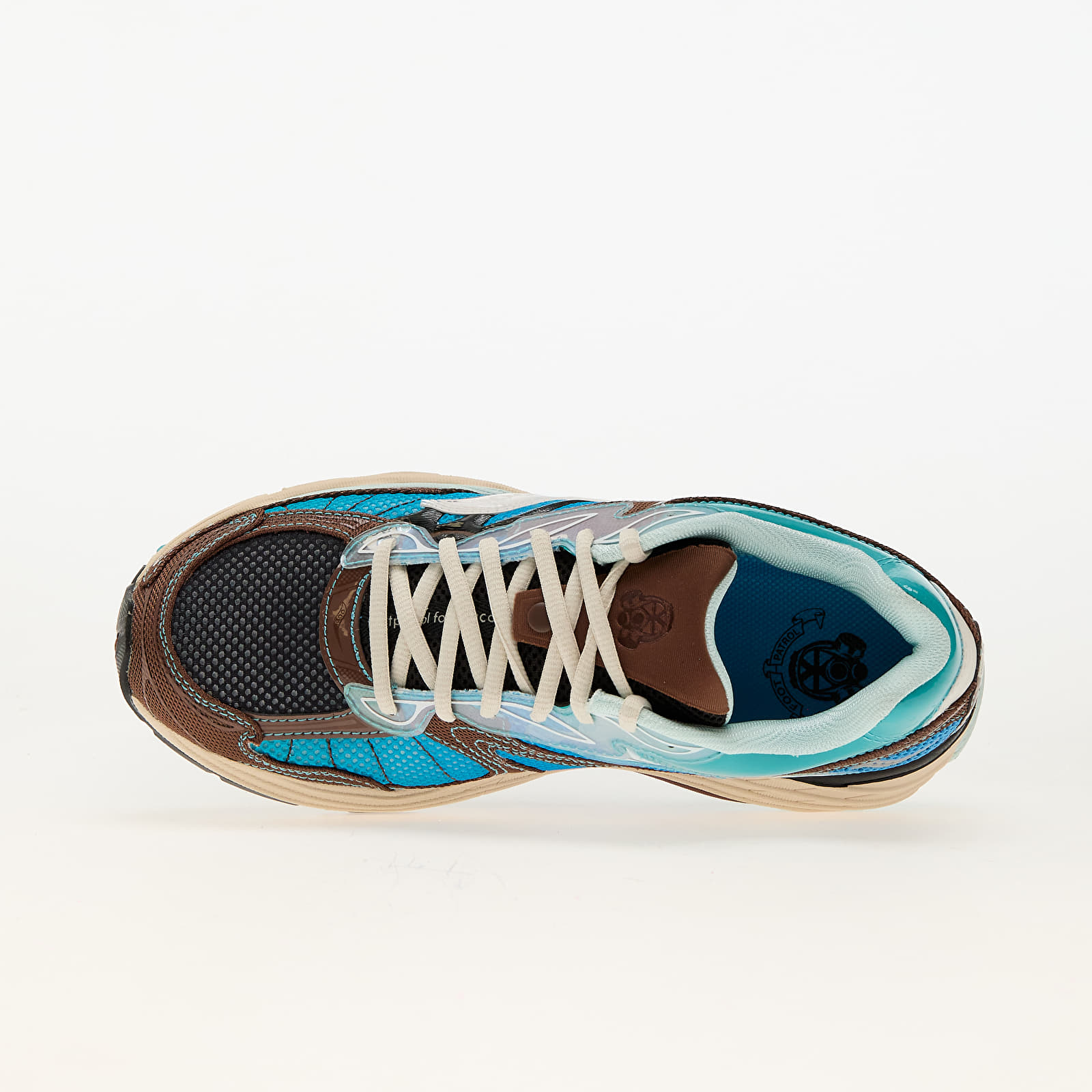 Men's shoes Saucony x Footpatrol Progrid Omni 9 Blue/ Brown