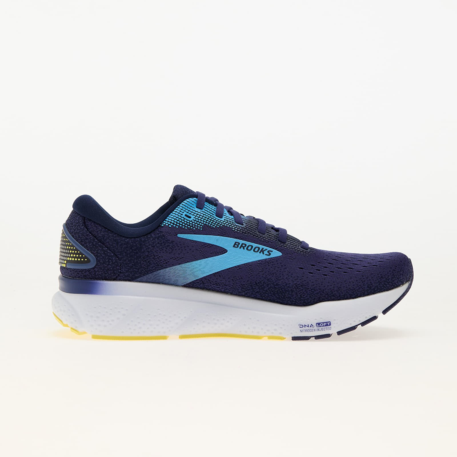 Men's shoes Brooks Ghost 16 M Blue/ Bonnie Blue/ Yellow