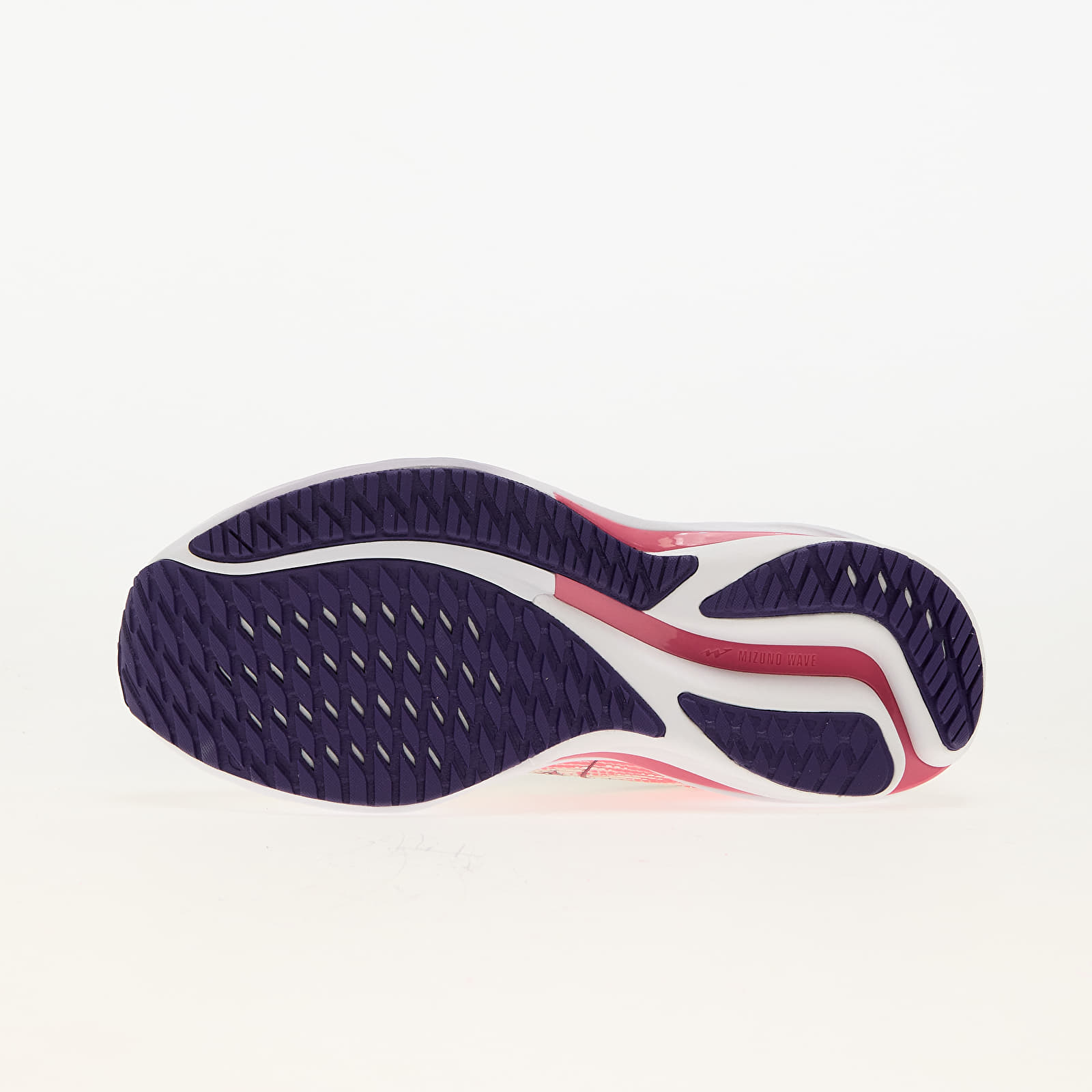 Frauen Mizuno Wave Rider 28 MIZSnowWhite/ CamelliaRose/ VinI