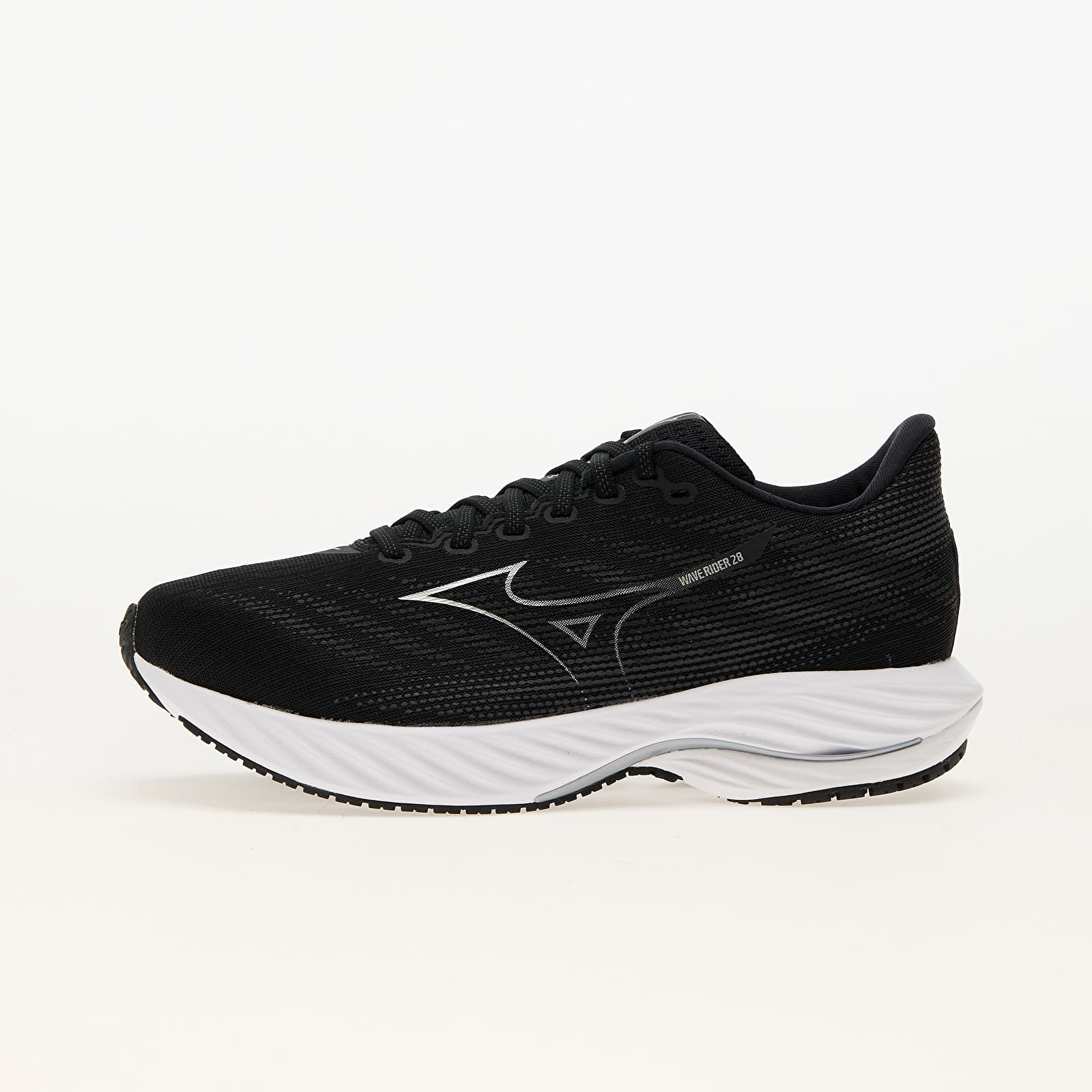 Männer Mizuno Wave Rider 28 2E Black/ Silver/ Ebony