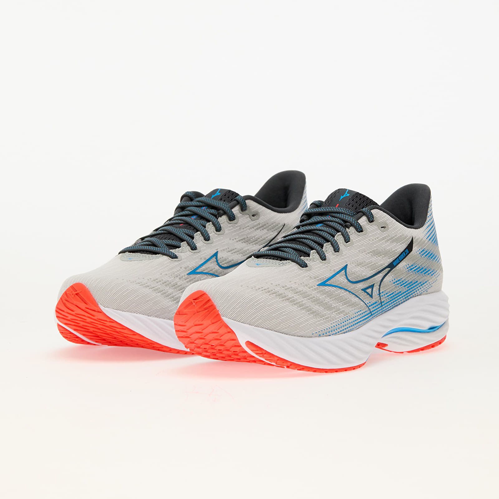 Vīriešu apavi Mizuno Wave Rider 28 Nimbus Cloud/ Blue Pace/ MIZIgRe