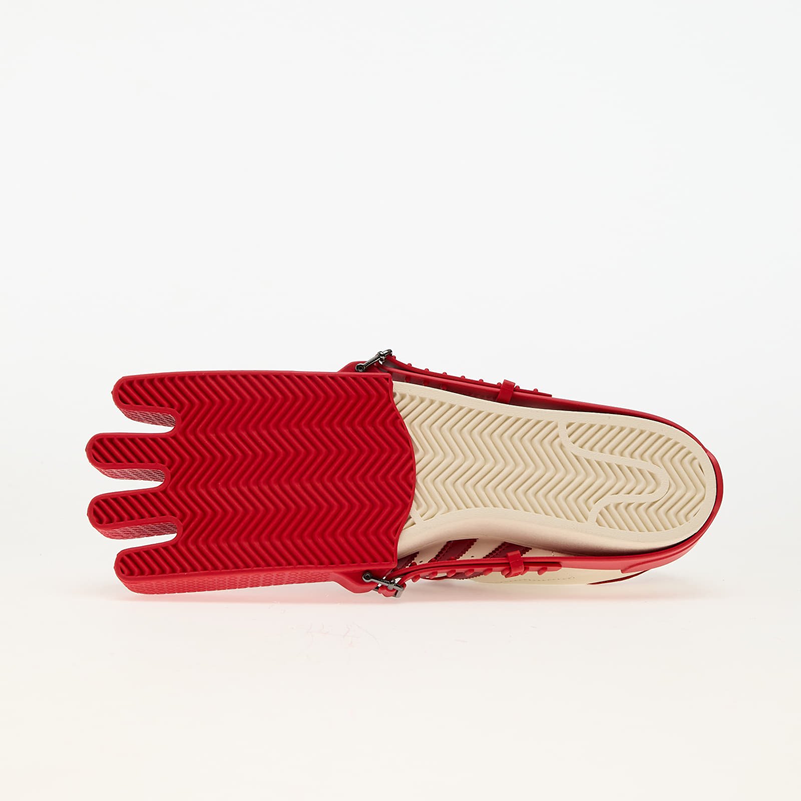 Pánske tenisky a topánky adidas x AVAVAV Superfinger Superstar Better Scarlet/ Off White/ Better Scarlet