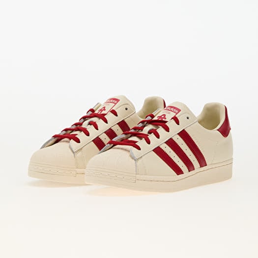 Superstar vintage white  scarlet  off white top