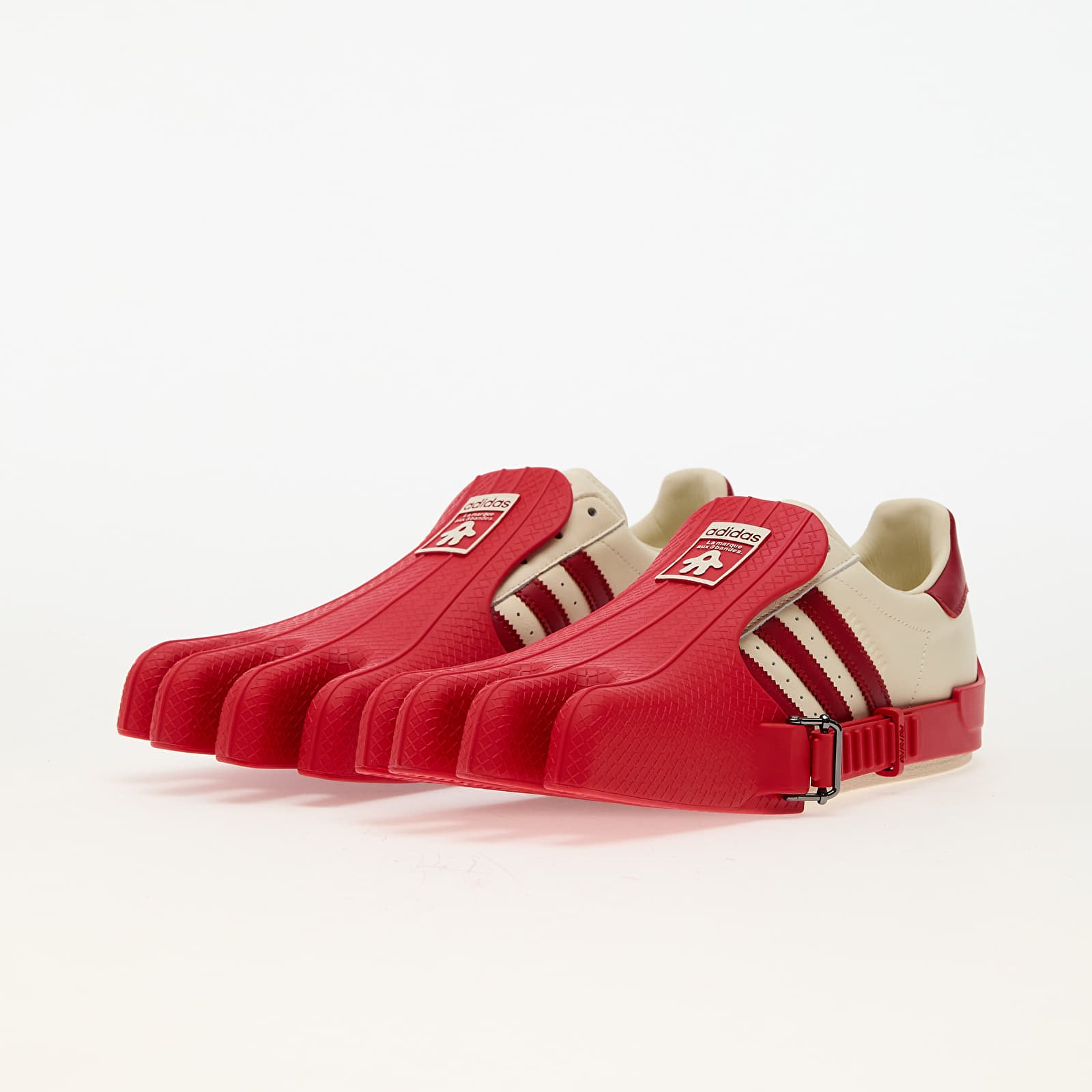 Men s shoes adidas x AVAVAV Superfinger Superstar Better Scarlet Off White Better Scarlet Footshop
